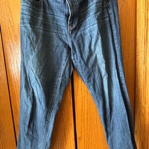 Jennifer Lopez Blue Straight Leg Jeans